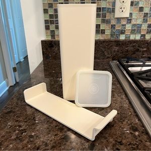 Vintage Tupperware Velveeta Cheese Cracker Keeper w/ Tray and Lid